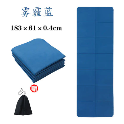 TPE Folding Yoga Mat for Napping and Relaxation
