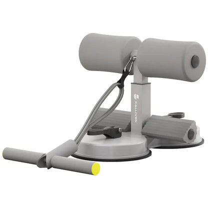 Sit-Up Assistant for Home Fitness with Suction Fixation